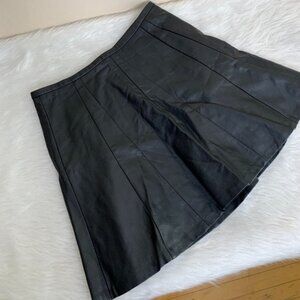 The Limited Leather Skirt | Size Small